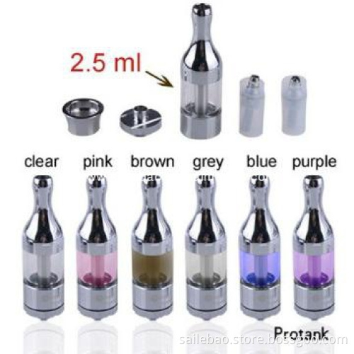 newest glass atomizer with bottom changeable coil protank